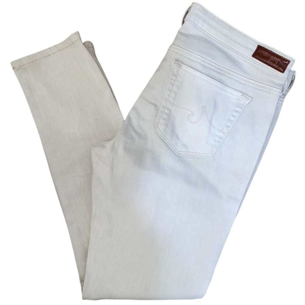 AG Size 29 The Legging Super Skinny Tan Beige Sand Denim Jeans